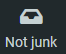 Not junk button